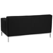 Scranton & Co Love Seat in Black