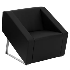 Scranton & Co Reception Chair in Black