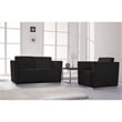 Scranton & Co Love Seat in Black