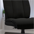 Scranton & Co Fabric Office Chair in Black