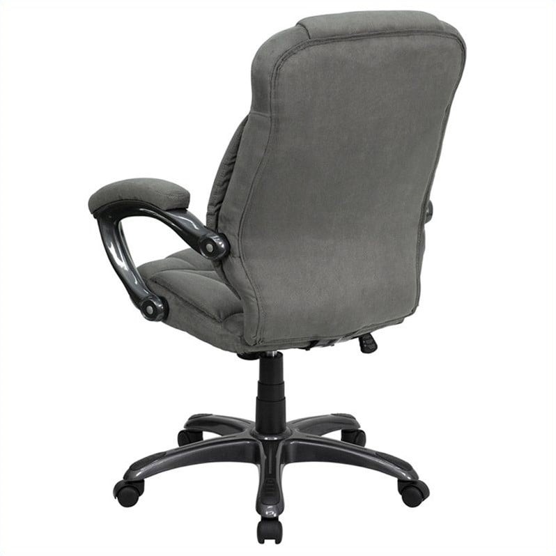 microfiber office chair high back