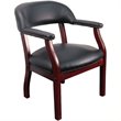 Scranton & Co Luxurious Conference Guest Chair in Black