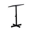 Scranton & Co Adjustable Height Metal Lectern in Mahogany