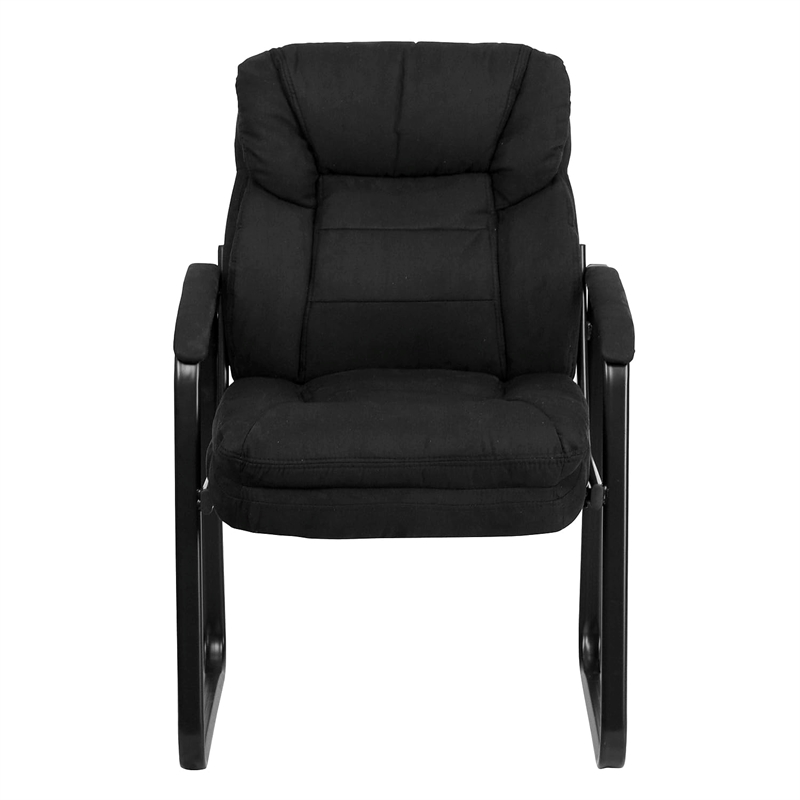 Scranton & Co Exclusive Executive Side Guest Chair in Black