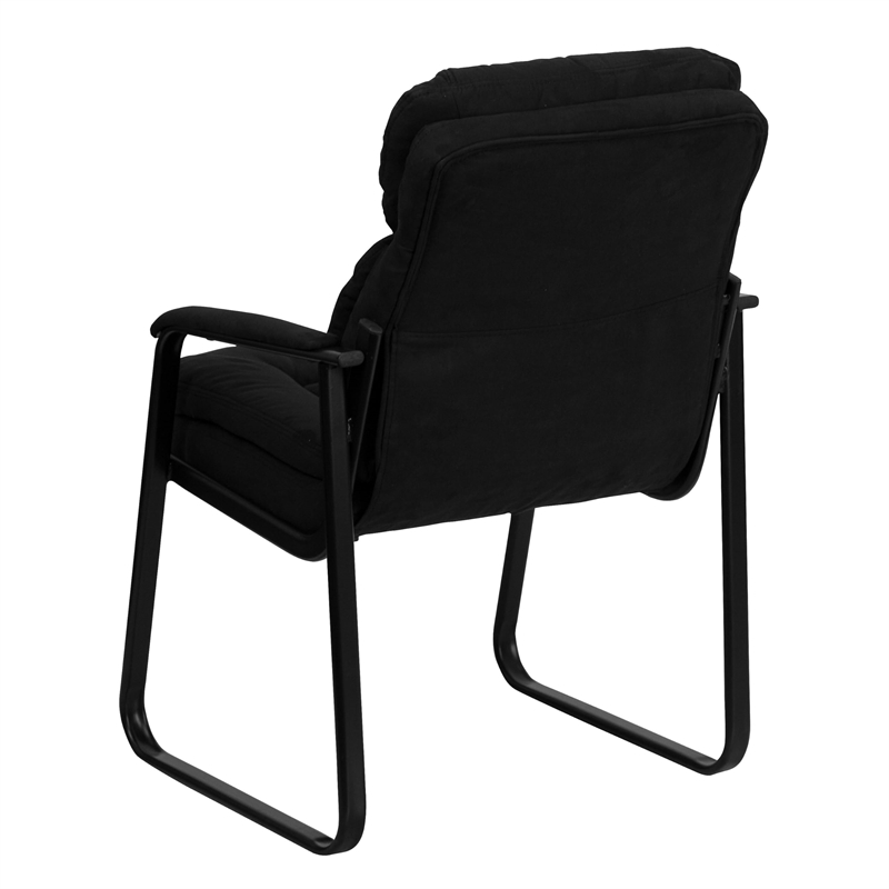 Scranton & Co Exclusive Executive Side Guest Chair in Black