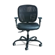 Scranton & Co Intensive Use Mesh Task Office Chair in Black Vinyl