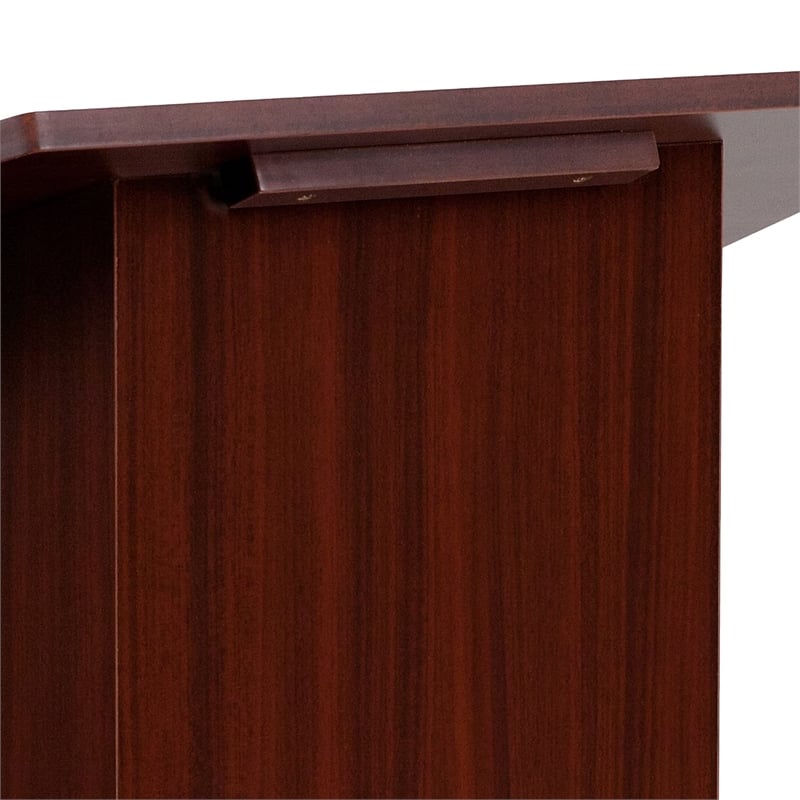 Scranton & Co Foldable Tabletop Lectern in Mahogany
