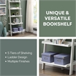 Scranton & Co Bookshelf Ladder - White