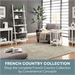 Scranton & Co Bookshelf Ladder - White