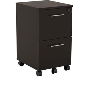 Scranton & Co Pedestal (File-File) in Mocha