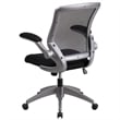 Scranton & Co Mesh Swivel Office Chair in Black