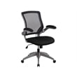 Scranton & Co Mesh Swivel Office Chair in Black
