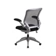 Scranton & Co Mesh Swivel Office Chair in Black
