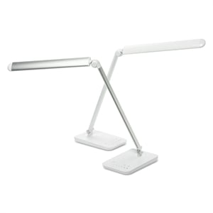 Scranton & Co LED Desk Lamp in Silver