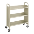 Scranton & Co 3 Shelf Book Cart in Sand