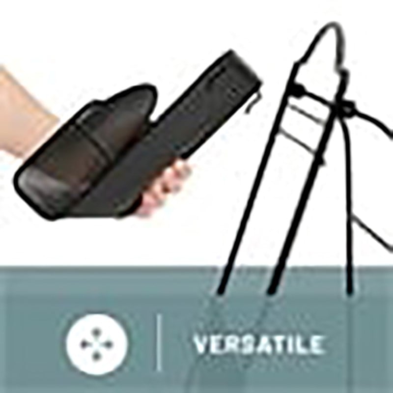 Scranton & Co 5-Pocket Steel Metal Floor Magazine Rack in Black