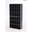 Scranton & Co 18 Compartment Mail Sorter in Black
