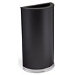 Scranton & Co Half Round Receptacle in Black