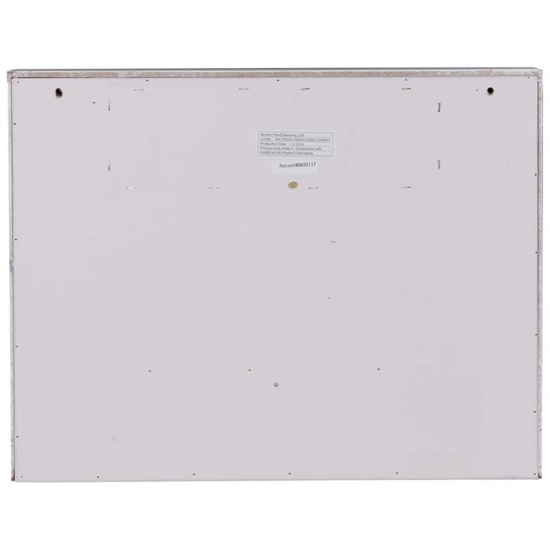 Scranton & Co Wall Mount Folding Floating Desk in White