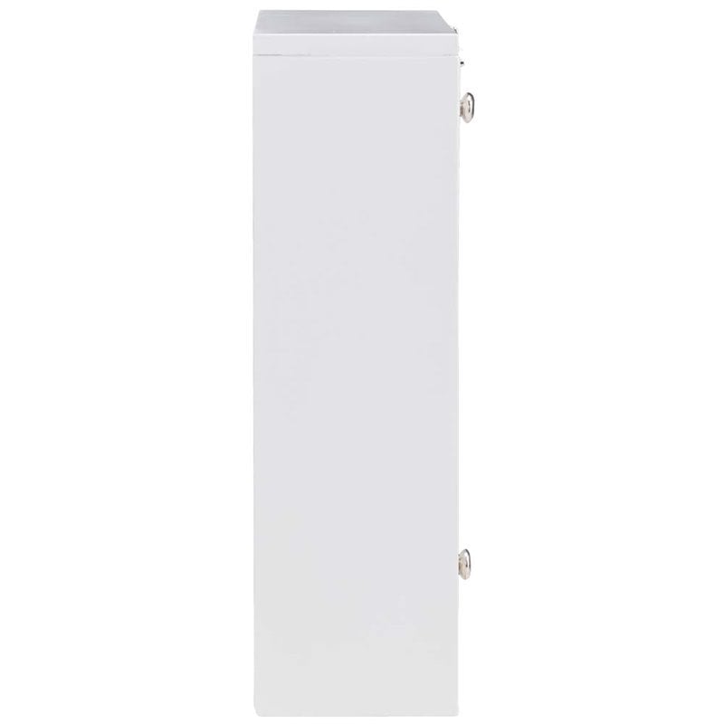 Scranton & Co Wall Mount Folding Floating Desk in White