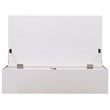 Scranton & Co Wall Mount Folding Floating Desk in White