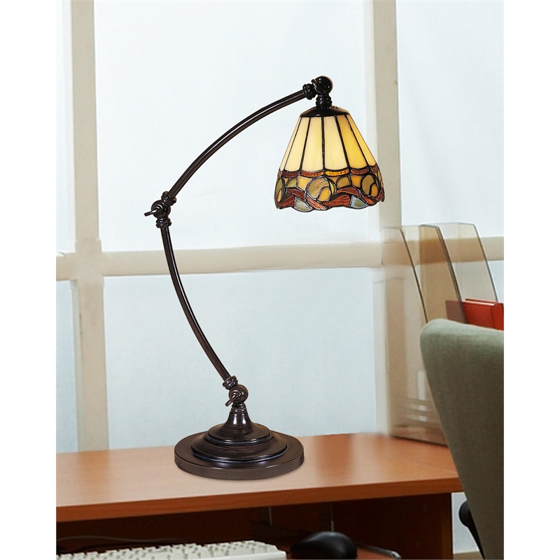Scranton & Co Desk Lamp in Mica Bronze