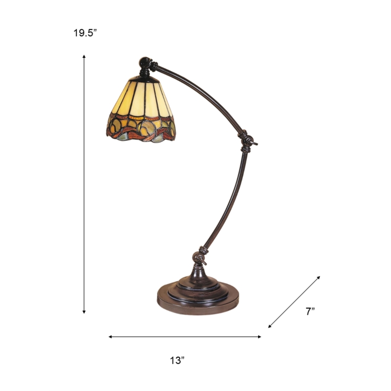 Scranton & Co Desk Lamp in Mica Bronze