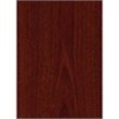 Scranton & Co Laminate Mahogany Desk Bow Front 72