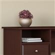 Scranton & Co 60W L Shaped Sit to Stand Desk in Harvest Cherry