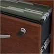 Scranton & Co 3 Drawer Mobile Pedestal in Mahogany