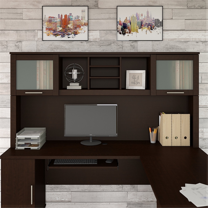 Scranton & Co 71W Hutch in Mocha Cherry