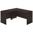 Scranton & Co 60W x 24D L Computer Desk in Mocha Cherry