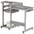 Scranton & Co Contemporary Engineered Wood Computer Desk in Gray