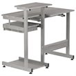 Scranton & Co Contemporary Engineered Wood Computer Desk in Gray