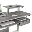 Scranton & Co Contemporary Engineered Wood Computer Desk in Gray