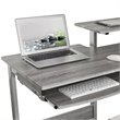 Scranton & Co Contemporary Engineered Wood Computer Desk in Gray