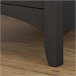 Scranton & Co Furniture Salinas 2 Drawer File Cabinet in Vintage Black