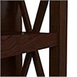 Scranton & Co Transitional 5-Shelf Wood Tall Bookcase in Bing Cherry