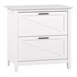 Scranton & Co 2 Drawers Contemporary Wood File Cabinet in Oak