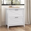 Scranton & Co 2 Drawers Contemporary Wood File Cabinet in Oak