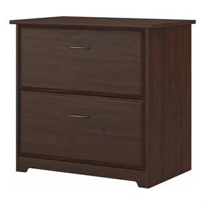 Scranton & Co Furniture Cabot 2 Drawer File Cabinet in Modern Walnut