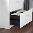 Scranton & Co Furniture Cabot 2 Drawer File Cabinet in White