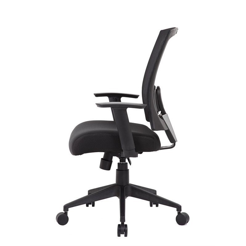 Scranton & Co Mesh Back Task Office Chair in Black
