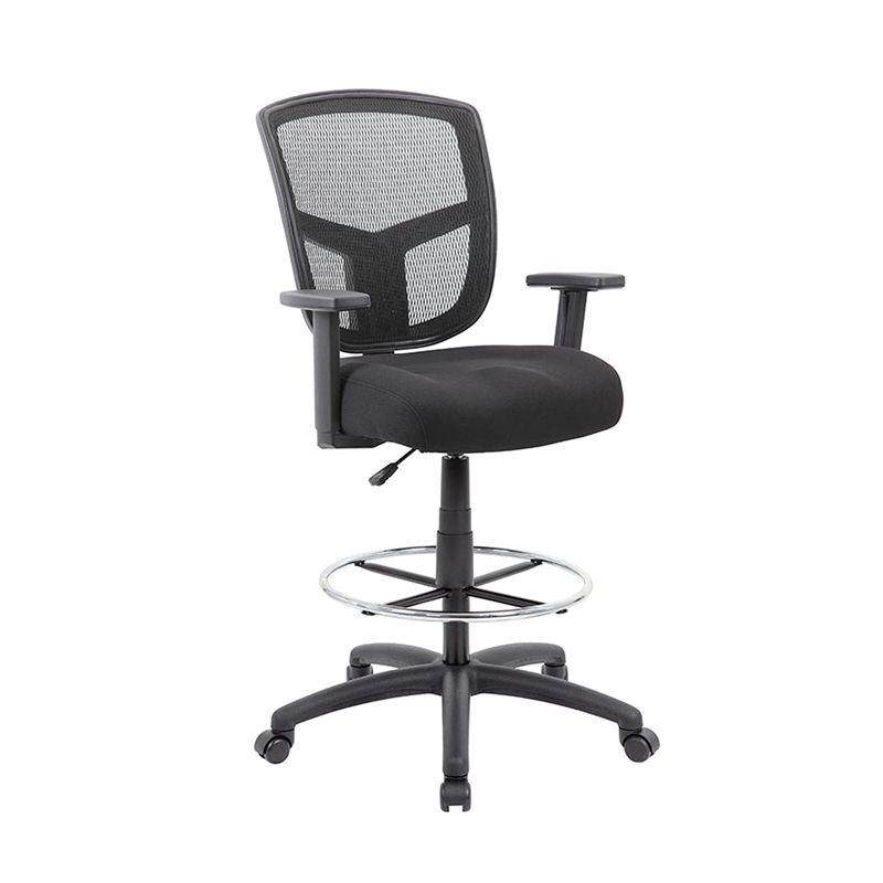 Scranton & Co Mesh Adjustable Height Drafting Stool