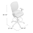 Scranton & Co Mesh Adjustable Height Drafting Stool