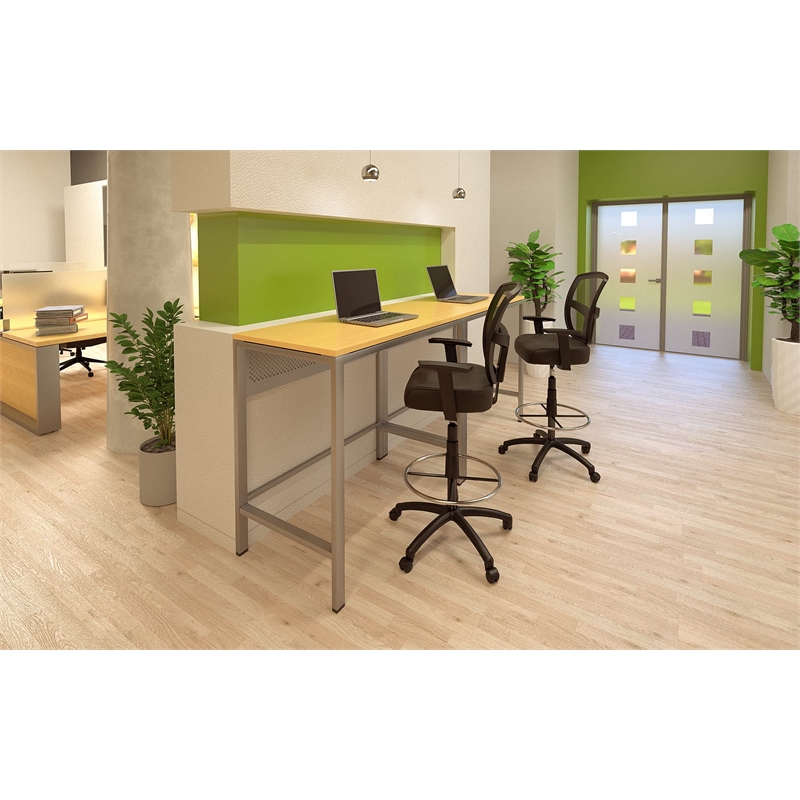 Scranton & Co Mesh Adjustable Height Drafting Stool