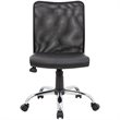 Scranton & Co Mesh Back Swivel Task Chair in Black