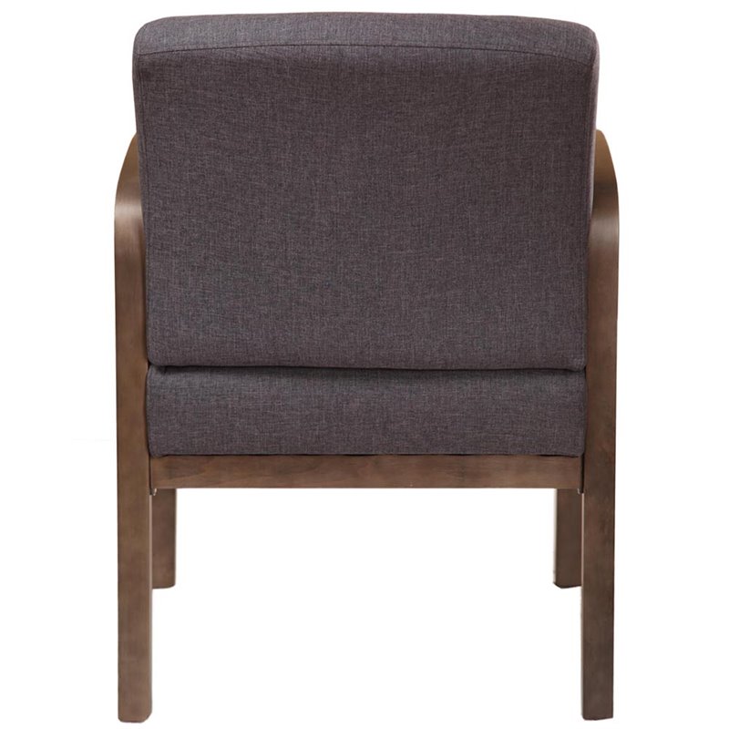 Scranton & Co Guest Chair in Slate Gray and Driftwood