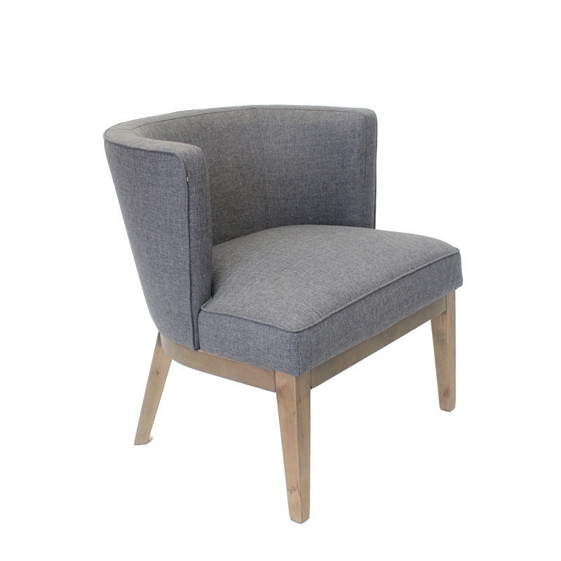 Scranton & Co Accent Chair in Slate Grey