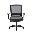 Scranton & Co Modern Mesh Desk Chair in Black (400lb)